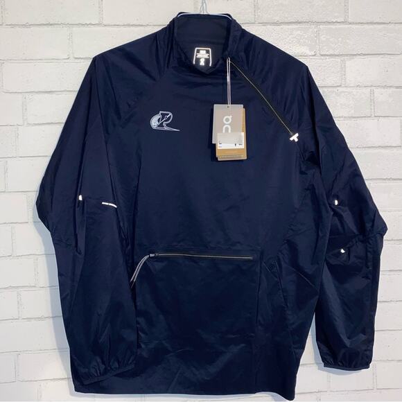 NEW Penn Relays On Running Women’s $140 Active Jacket Navy LG NWT - Picture 2 of 16
